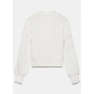 Mint Velvet Cream Cotton Blend Jumper